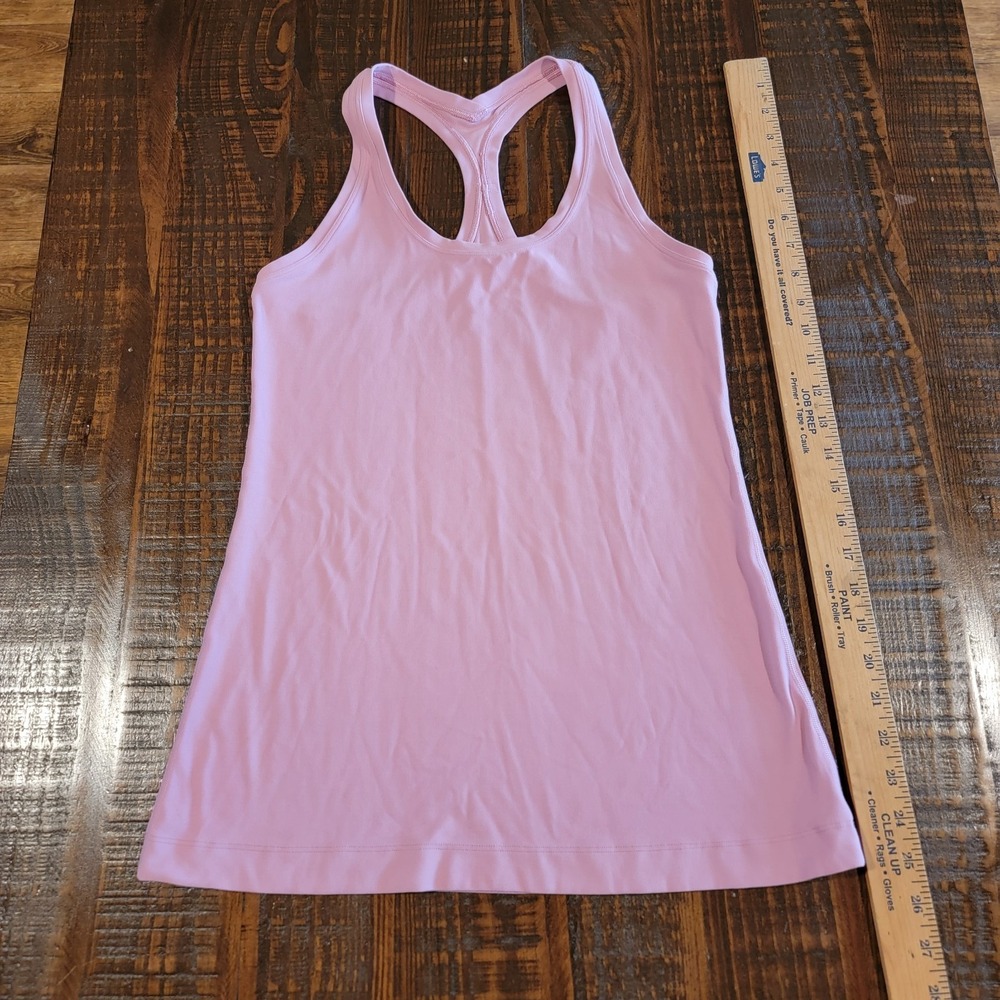 Lululemon Align Tank Top Womens Size 8 Pink Dusty Rose Blush Mauve Athletic - Picture 2 of 4